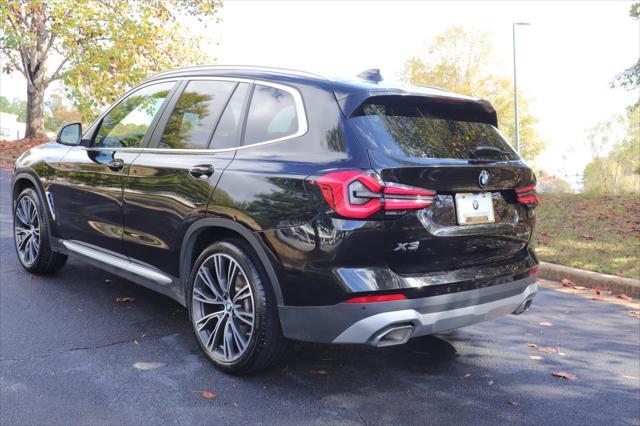 used 2022 BMW X3 car, priced at $31,997