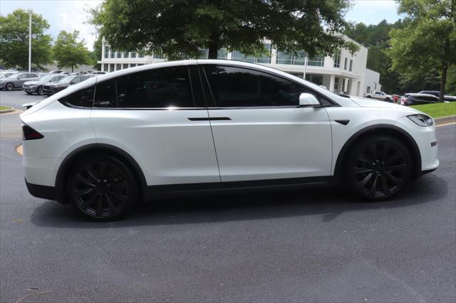 used 2022 Tesla Model X car, priced at $56,992