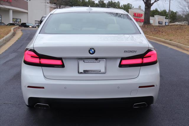 used 2021 BMW 530 car, priced at $32,688