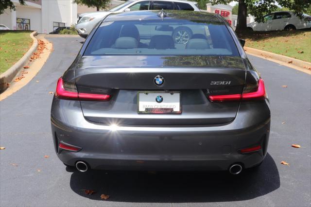 used 2021 BMW 330 car, priced at $29,997