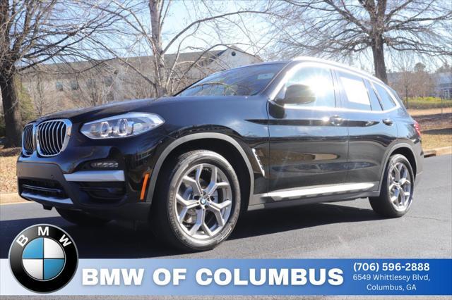 used 2021 BMW X3 car, priced at $27,822