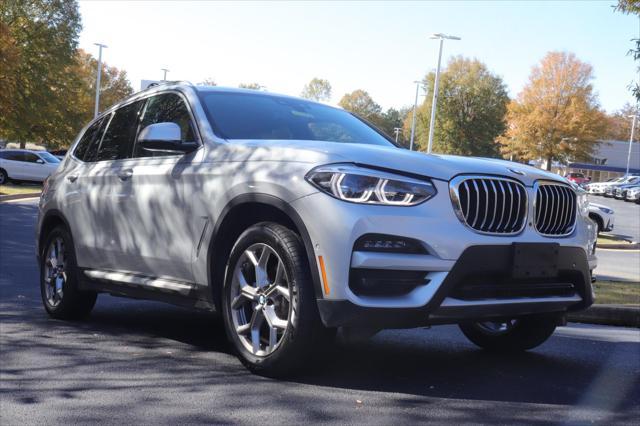 used 2021 BMW X3 car, priced at $29,199