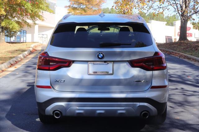 used 2021 BMW X3 car, priced at $29,199