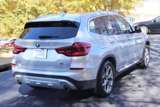 used 2021 BMW X3 car, priced at $29,199