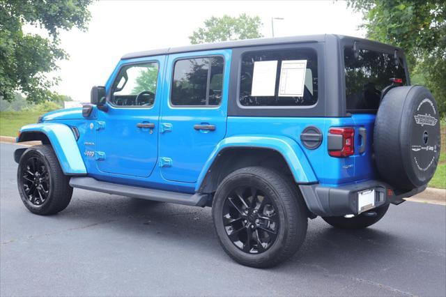 used 2021 Jeep Wrangler Unlimited 4xe car, priced at $28,994