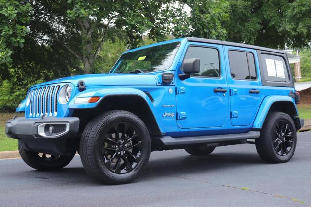 used 2021 Jeep Wrangler Unlimited 4xe car, priced at $28,994