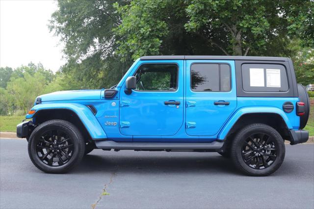 used 2021 Jeep Wrangler Unlimited 4xe car, priced at $28,994