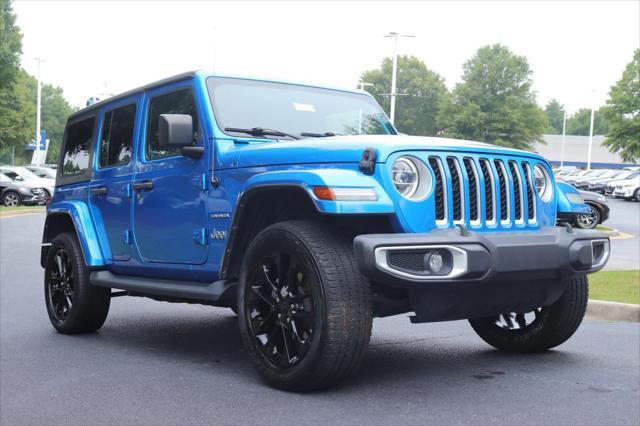 used 2021 Jeep Wrangler Unlimited 4xe car, priced at $28,994