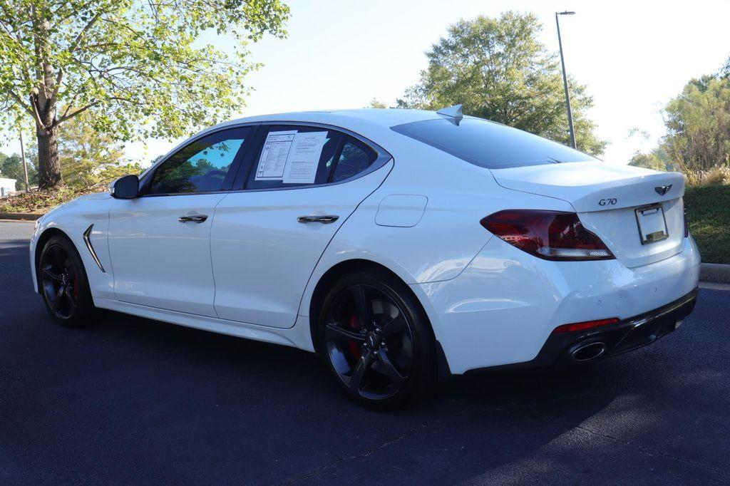 used 2021 Genesis G70 car, priced at $31,522