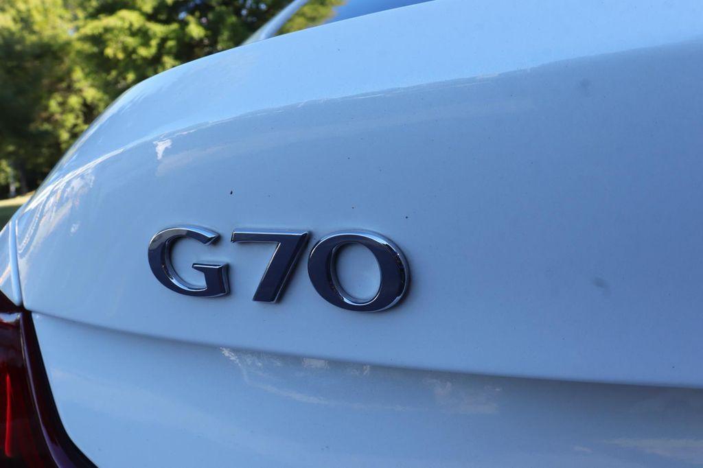 used 2021 Genesis G70 car, priced at $31,522