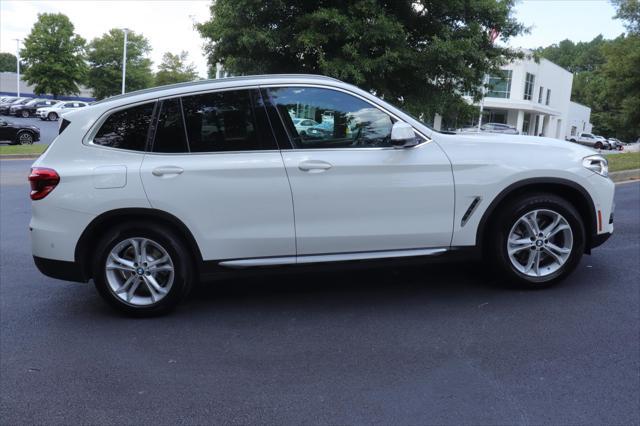 used 2021 BMW X3 car, priced at $27,416