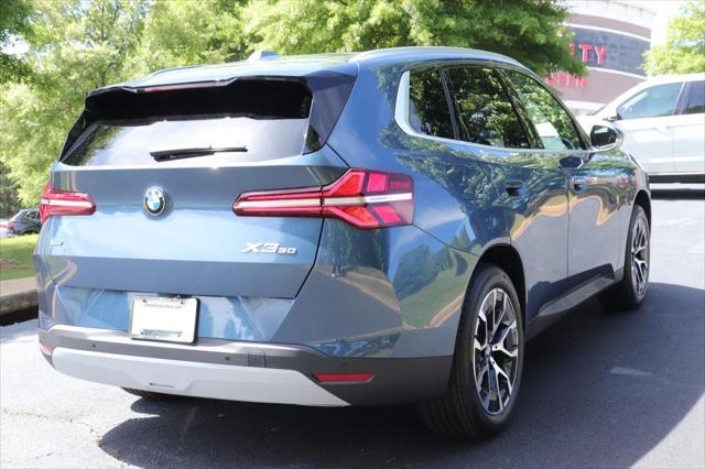 new 2025 BMW X3 car, priced at $56,735