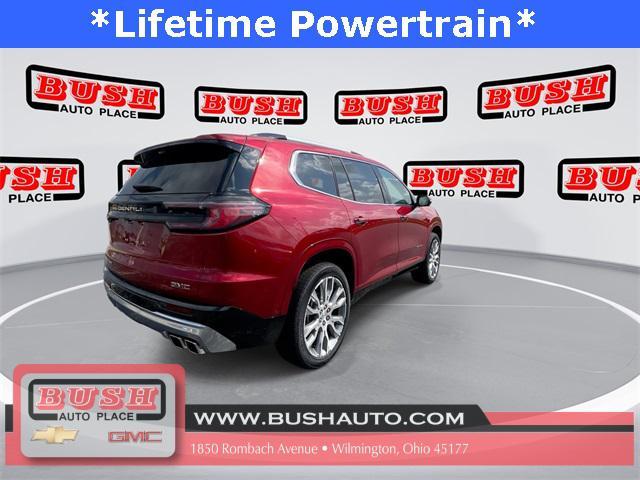 new 2025 GMC Acadia car, priced at $64,493