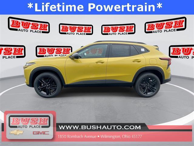 new 2025 Chevrolet Trax car, priced at $27,655