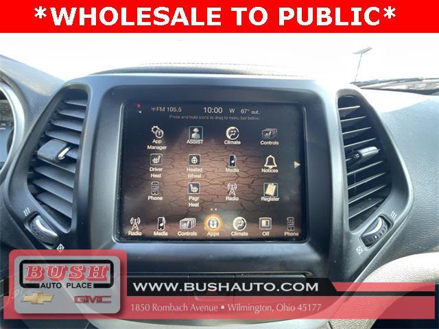 used 2016 Jeep Cherokee car, priced at $7,500
