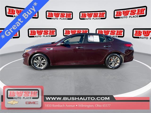 used 2016 Kia Optima car, priced at $6,500