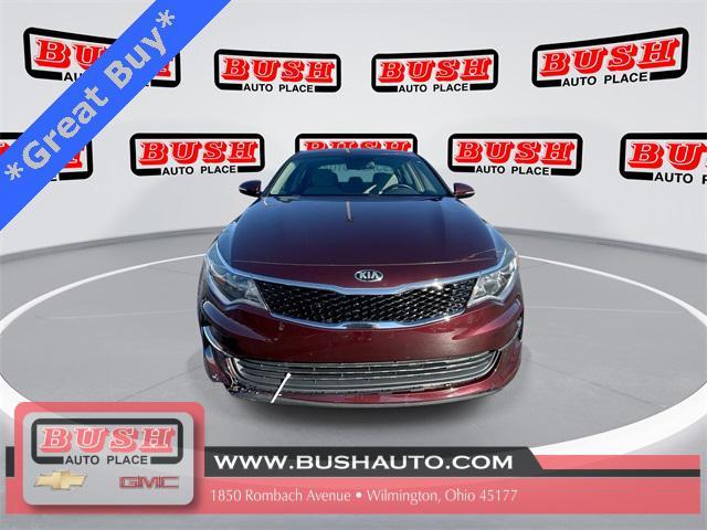 used 2016 Kia Optima car, priced at $6,500