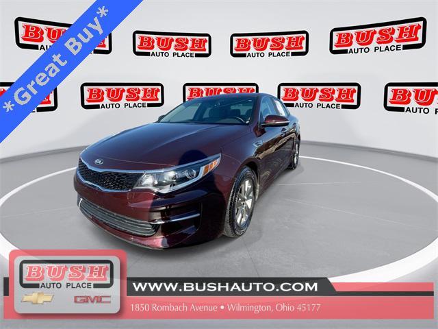 used 2016 Kia Optima car, priced at $6,500