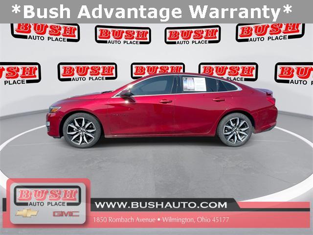 used 2021 Chevrolet Malibu car, priced at $16,500