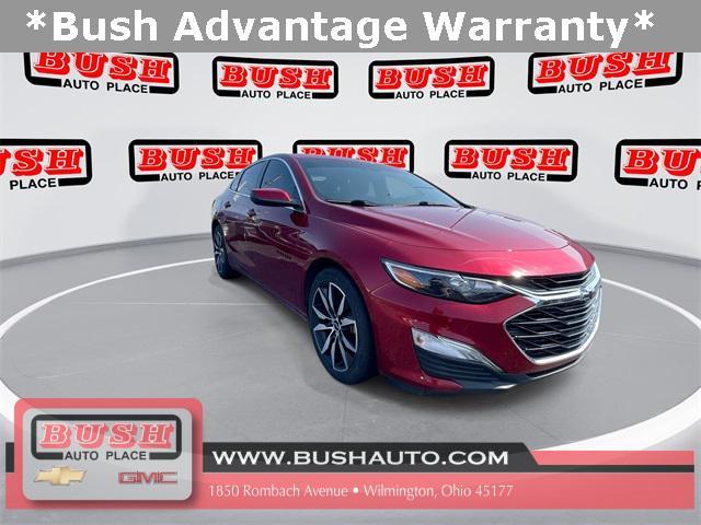 used 2021 Chevrolet Malibu car, priced at $16,500