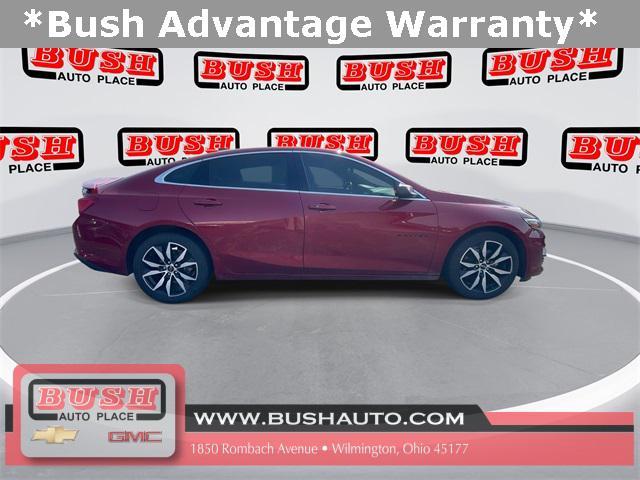 used 2021 Chevrolet Malibu car, priced at $16,500