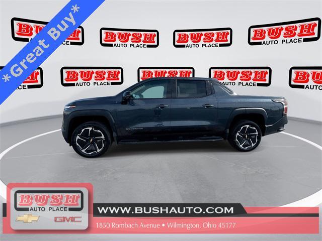 new 2025 Chevrolet Silverado EV car, priced at $77,226