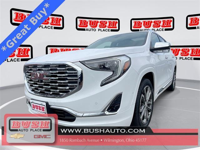 used 2020 GMC Terrain car, priced at $19,500