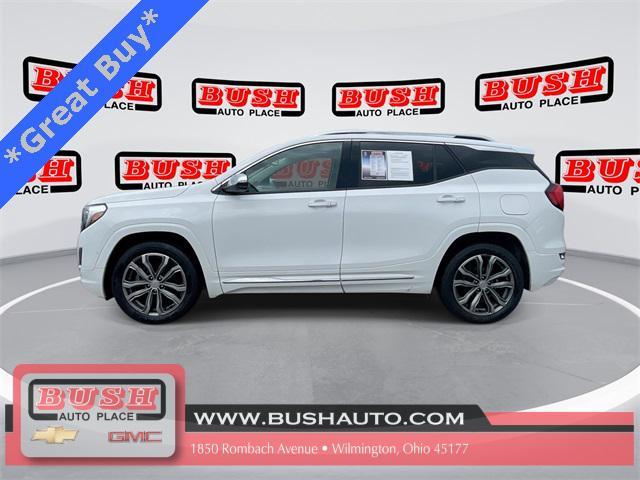 used 2020 GMC Terrain car, priced at $19,500