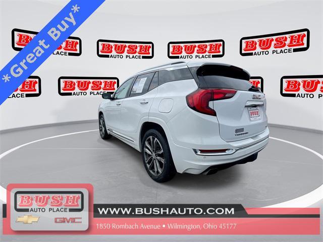 used 2020 GMC Terrain car, priced at $19,500