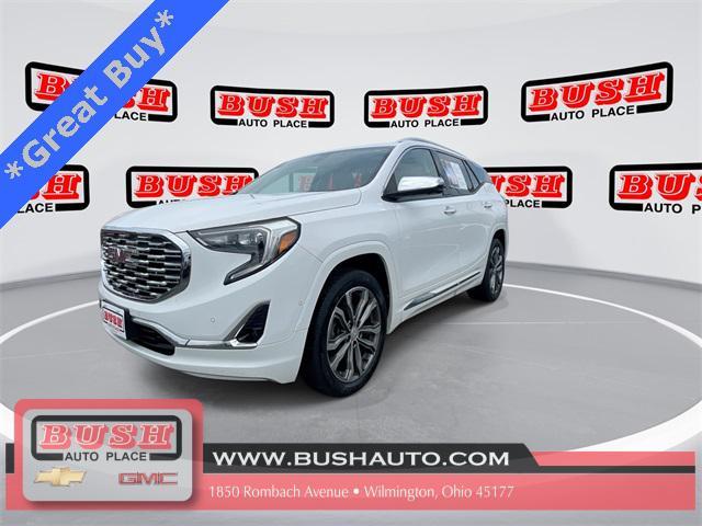 used 2020 GMC Terrain car, priced at $19,500