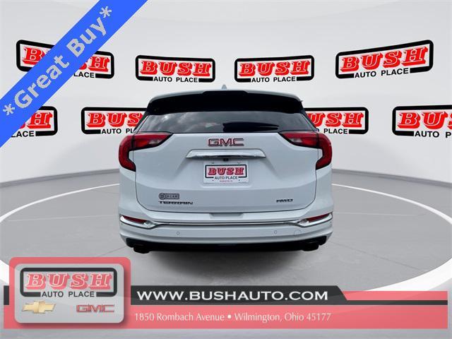 used 2020 GMC Terrain car, priced at $19,500