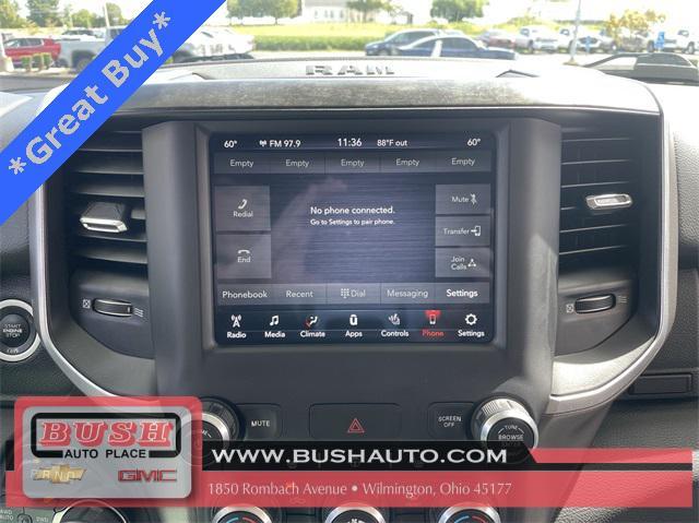 used 2020 Ram 1500 car, priced at $22,341