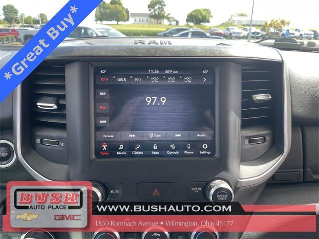 used 2020 Ram 1500 car, priced at $22,341