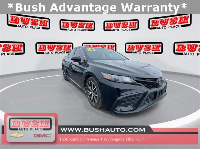 used 2021 Toyota Camry car, priced at $22,000