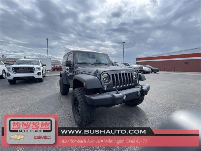 used 2016 Jeep Wrangler car, priced at $14,000