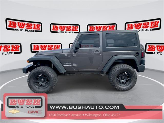 used 2016 Jeep Wrangler car, priced at $14,000