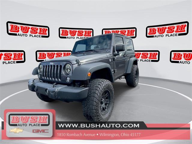 used 2016 Jeep Wrangler car, priced at $14,000
