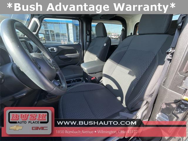 used 2021 Jeep Wrangler car, priced at $27,500