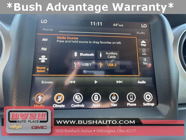 used 2021 Jeep Wrangler car, priced at $27,500