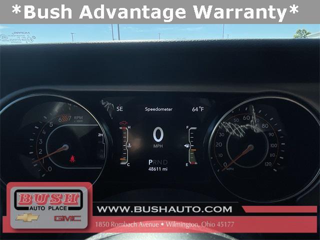 used 2021 Jeep Wrangler car, priced at $27,500