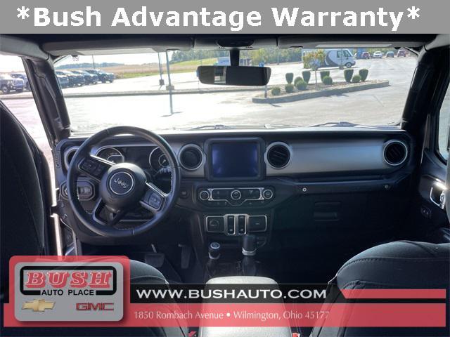 used 2021 Jeep Wrangler car, priced at $27,500