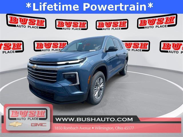 new 2025 Chevrolet Traverse car, priced at $43,786