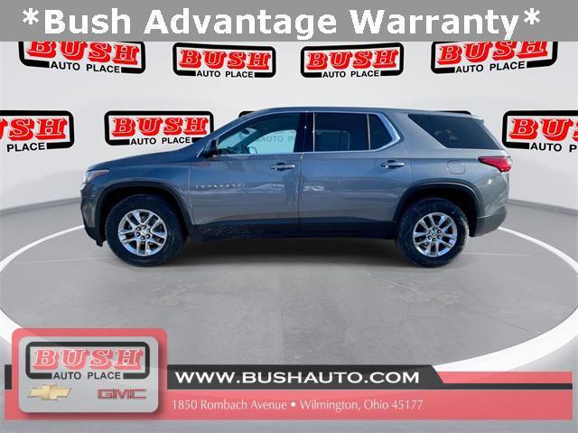 used 2021 Chevrolet Traverse car, priced at $18,200