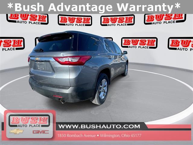 used 2021 Chevrolet Traverse car, priced at $18,200