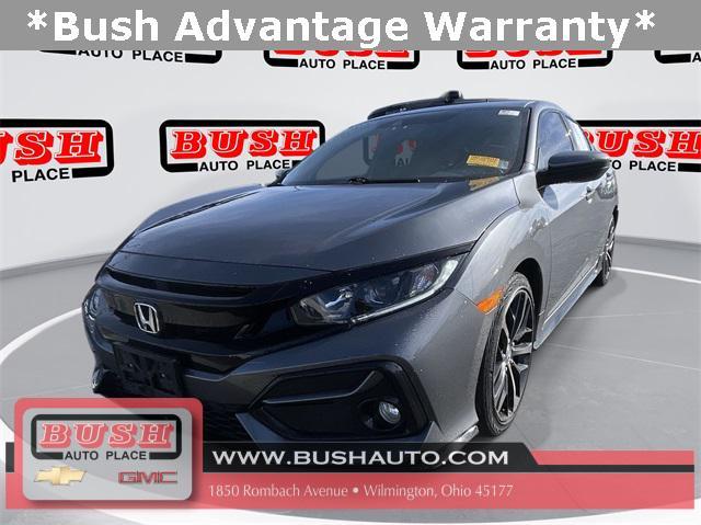 used 2021 Honda Civic car, priced at $21,394