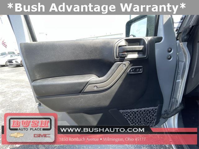used 2017 Jeep Wrangler Unlimited car, priced at $19,500
