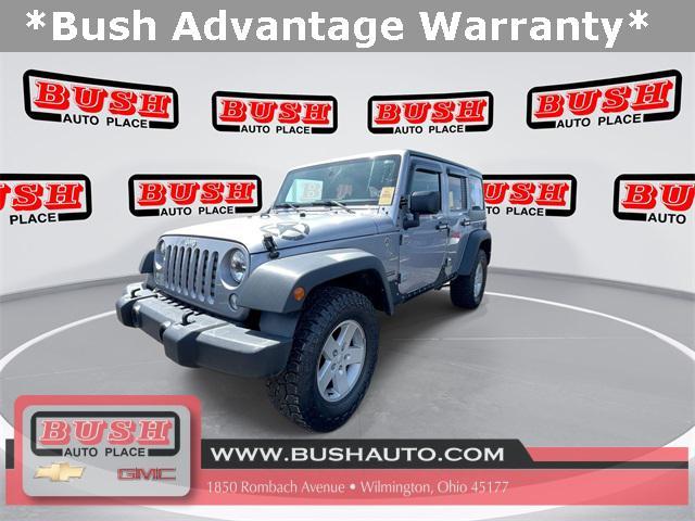used 2017 Jeep Wrangler Unlimited car, priced at $19,500