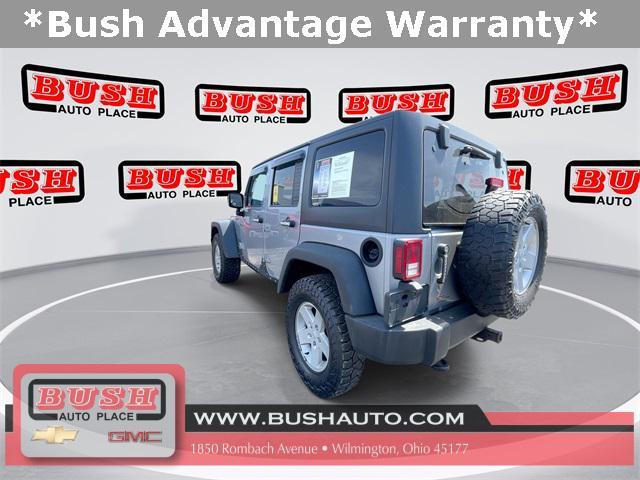 used 2017 Jeep Wrangler Unlimited car, priced at $19,500