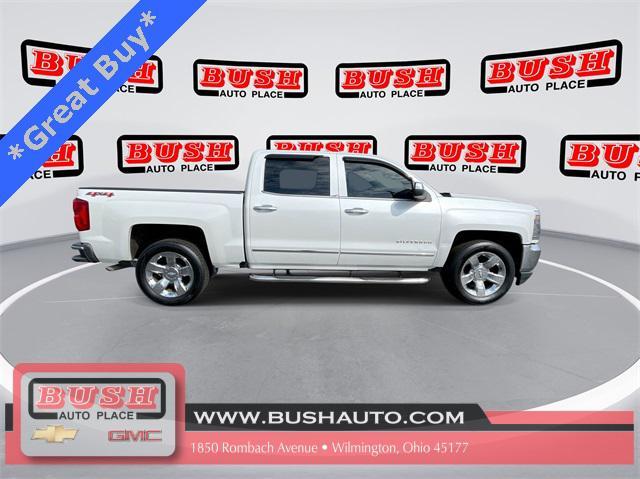 used 2017 Chevrolet Silverado 1500 car, priced at $25,000