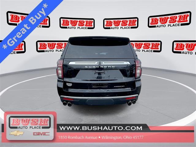 used 2021 Chevrolet Suburban car, priced at $33,500